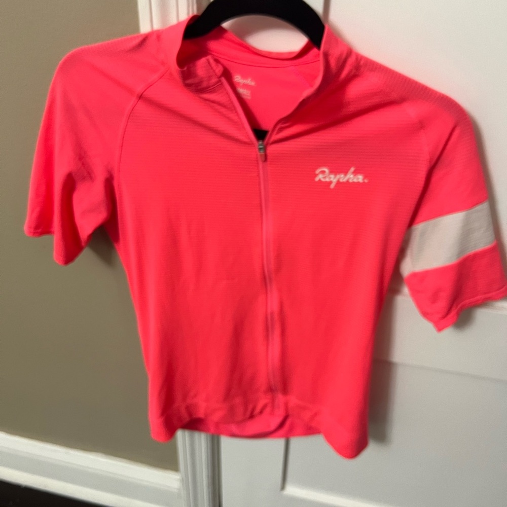 Rapha Women's Top in Pink and White